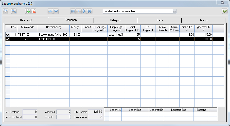Lagerumbuchungen_Positionen