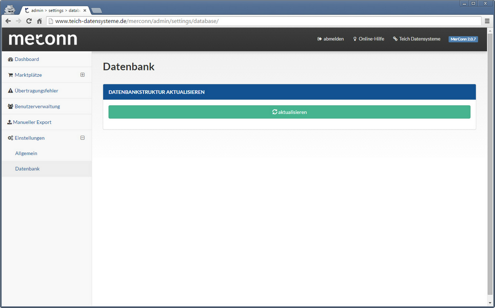 merconn_admin_settings_database